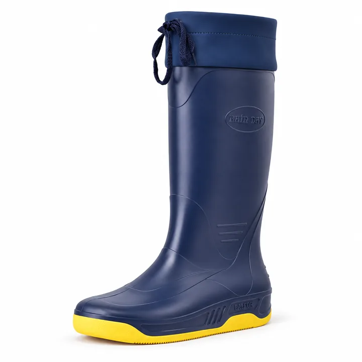 Bota CALFOR PAMPEANA Náutica Rain Day con cuello