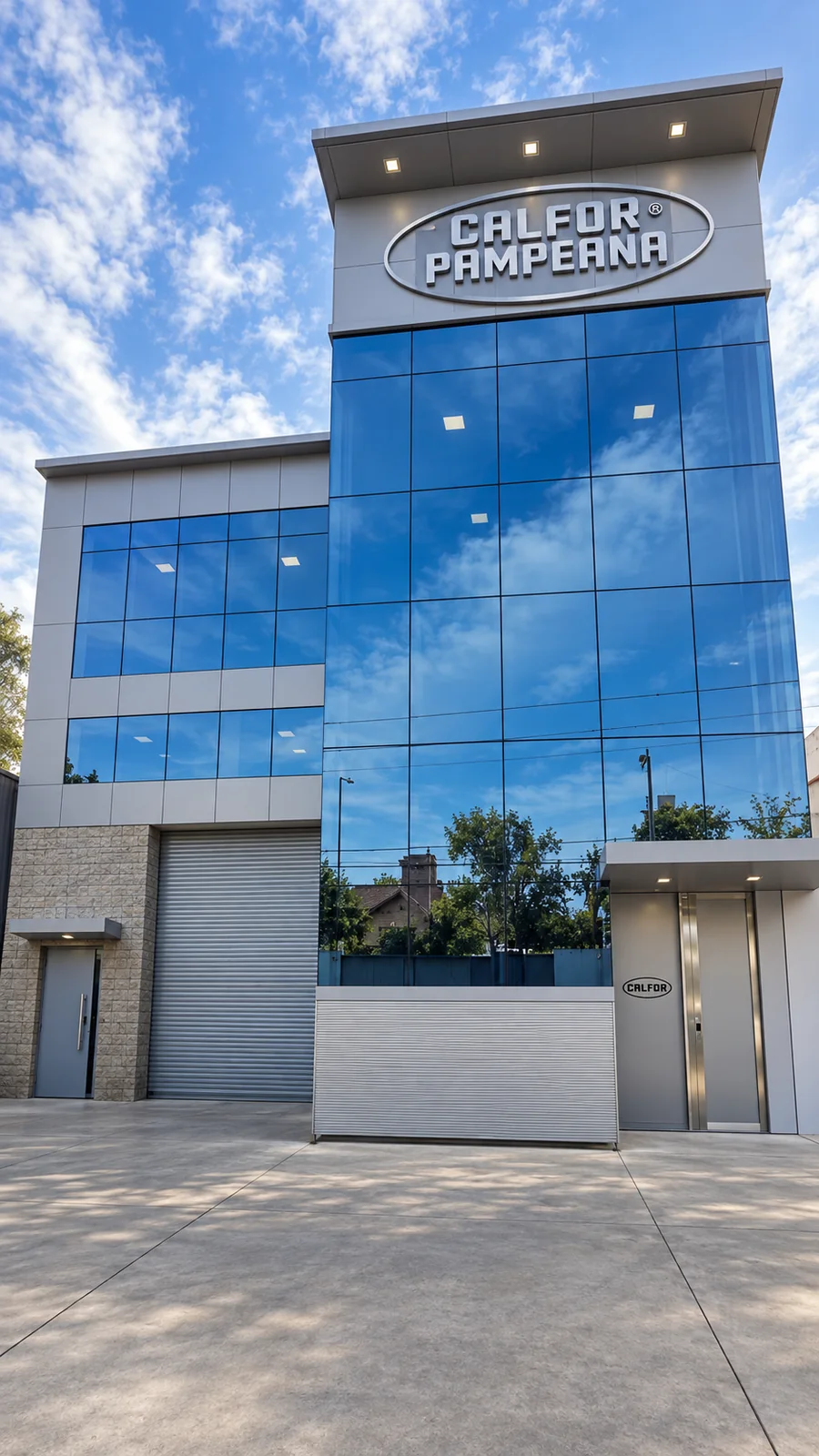Fachada de la empresa CALFOR PAMPEANA