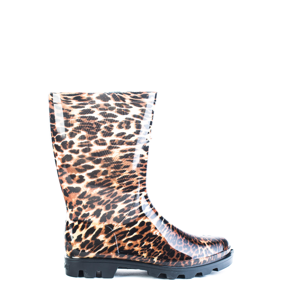 775 - Lady Boots estampada caña corta